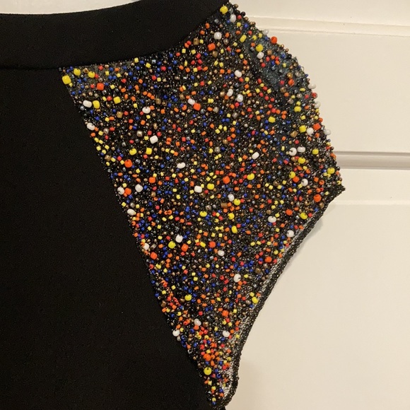 EUC Trina Turk Beaded Cocktail Dress - Picture 4 of 6